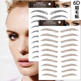 6D Waterproof Eyebrow Tattoo Stickers