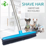 Rubber Bristle Broom — Pet Hair & Lint Remover