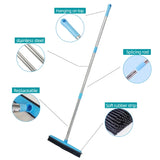 Rubber Bristle Broom — Pet Hair & Lint Remover