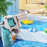 Mechanical Revolver Water Gun Toy