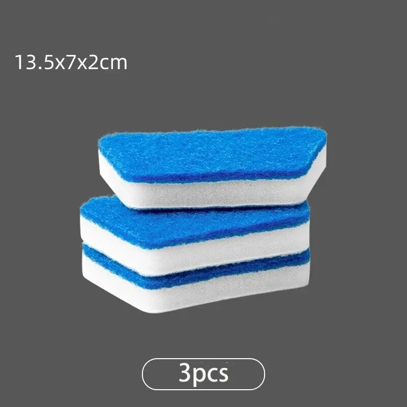 2-in-1 Extendable Bathroom Scrubber with Removable Sponge Head