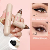 Double wing eyeliner stamp