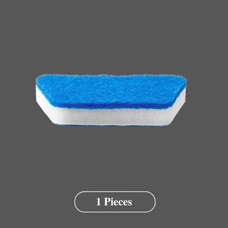2-in-1 Extendable Bathroom Scrubber with Removable Sponge Head