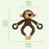 Plush Squeaky Puppy Chew Toys