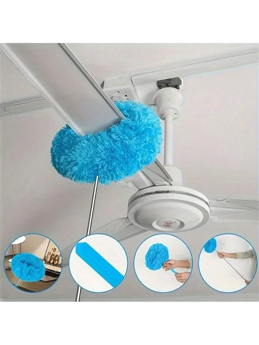 Extendable Microfiber Ceiling Fan Duster