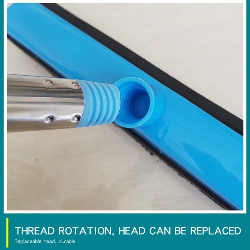 Rubber Bristle Broom — Pet Hair & Lint Remover