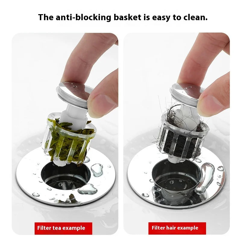 Universal Basin Pop-Up Drain Filter